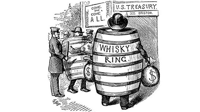 Whiskey ring scandal