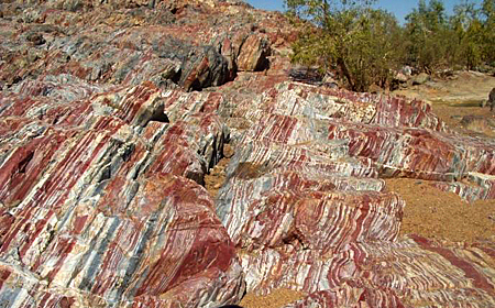 Formaciones de hierro bandeado