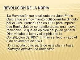 La revolución de la Noria.