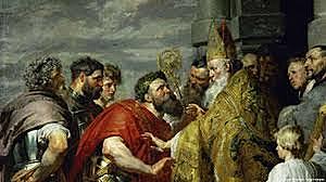 Cristianismo ante cada del imperio Romano