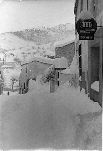 La gran nevada a Catalunya - 12/1962