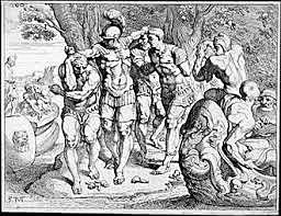 Odisseo arriva nella terra dei Lotofagi