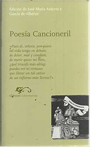 Poesía cancioneril