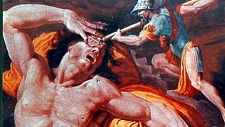 Odisseo arriva alla terra dei Ciclopi