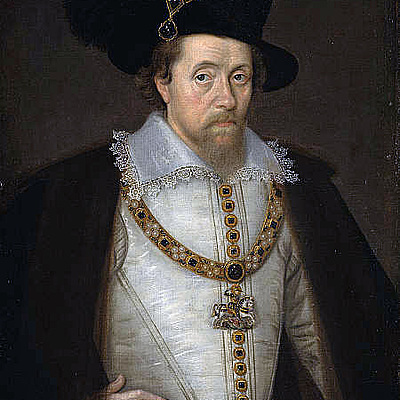 Timeline:  jacobo I de Inglaterra y VI de Escocia