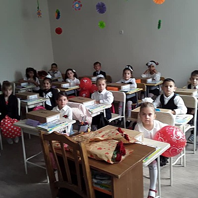 Timeline: პირველი კლასის მონაწილეობა პროექტში ,,eTwinning''