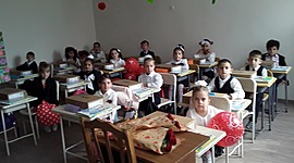 Timeline: პირველი კლასის მონაწილეობა პროექტში ,,eTwinning''