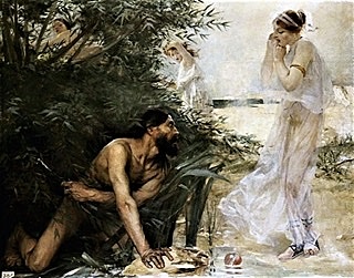 Odisseo arriva all’isola dei Feaci