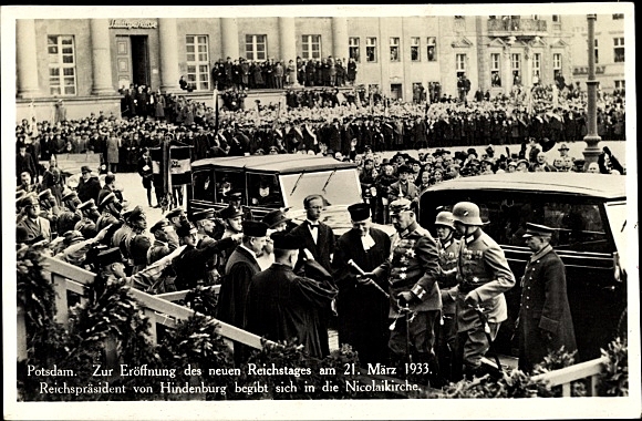 Eröffnung des neuen Reichstags