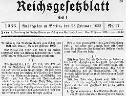 "Verordnung zum Schutz von Volk und Staat"