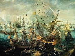 English defeat the Spanish Armada