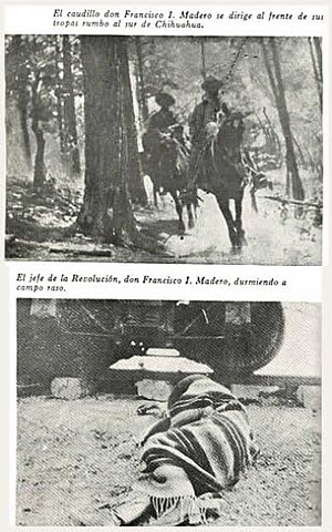 Madero entra a México