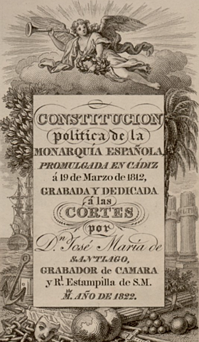 Constitución Política de la Monarquía Española