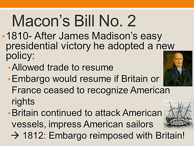 Macon's Bill No 2 1810