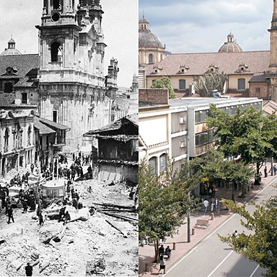 Timeline: Transformaciones de Bogotá desde el siglo XIX