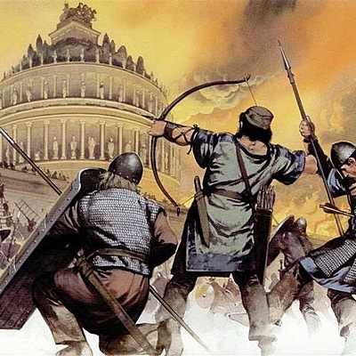 Timeline: Línea del tiempo sobre las tres grandes civilizaciones de la Alta Edad Media