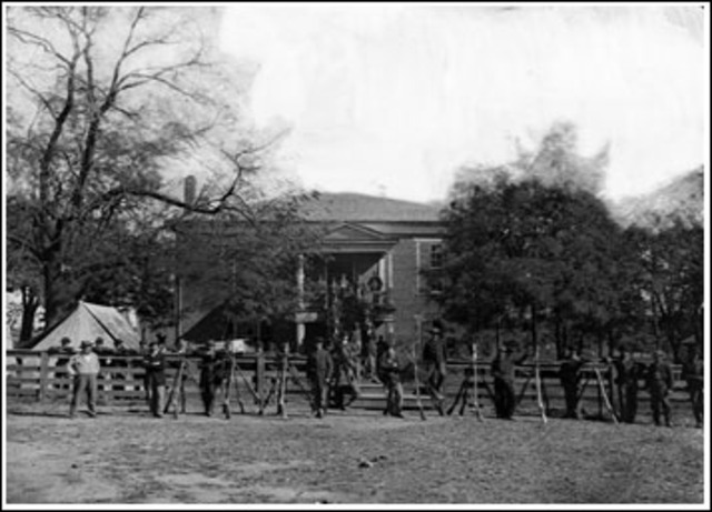 Surrender at Appomattox Courthouse