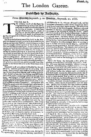 London Gazzete