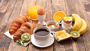 am Morgen, aufstehen, sich waschen, fruhstueckewn