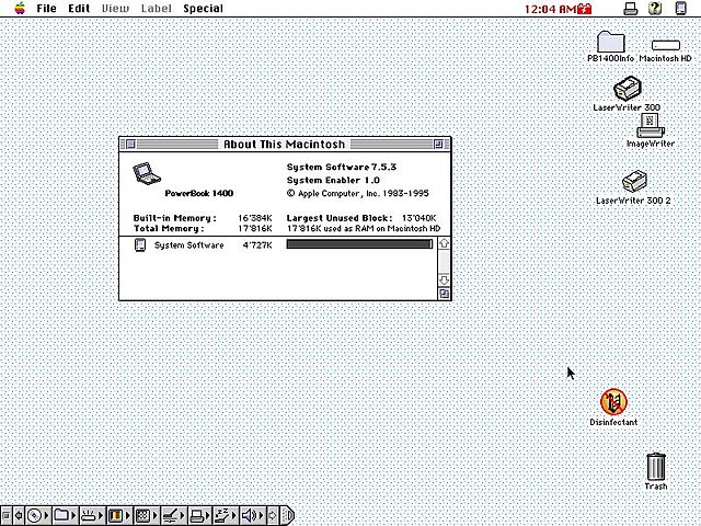 [Apple] System Software 7.5.3 "Unity"
