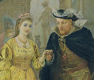 Henry VIII married Anne Boleyn in public