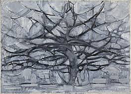 "El Árbol Gris" Autor: Piet Mondrian