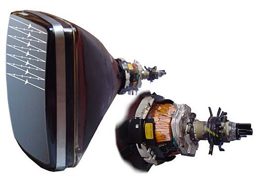 Construcción del primer tubo catòdico.