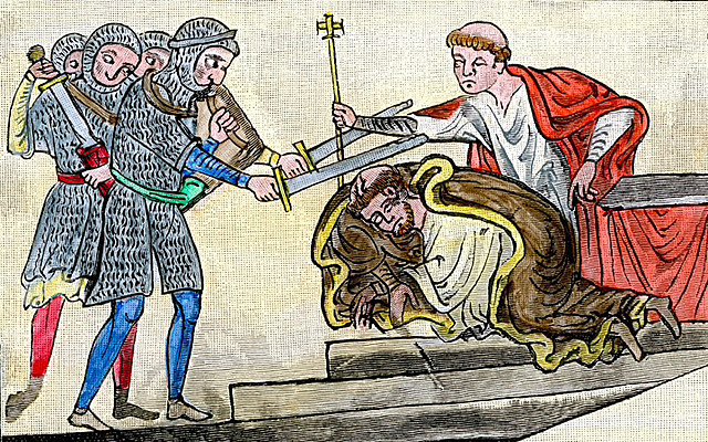 Enrique II de Inglaterra y Thomas Becket