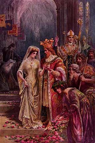 CHAPTER 2: The wedding of Ginebra and king Arthur.