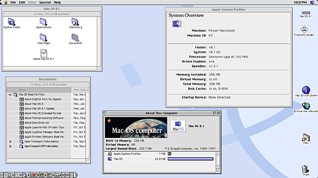 [Apple] Mac OS 8.1 "Bride of Buster"