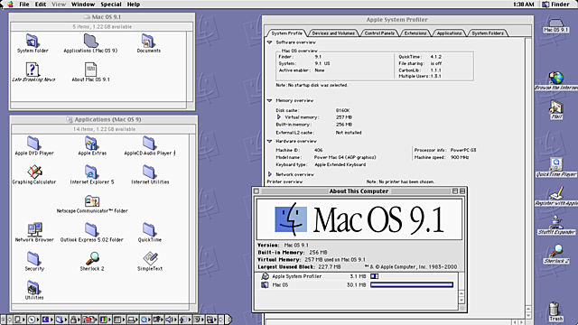 [Apple] Mac OS 9.1 "Fortissimo"