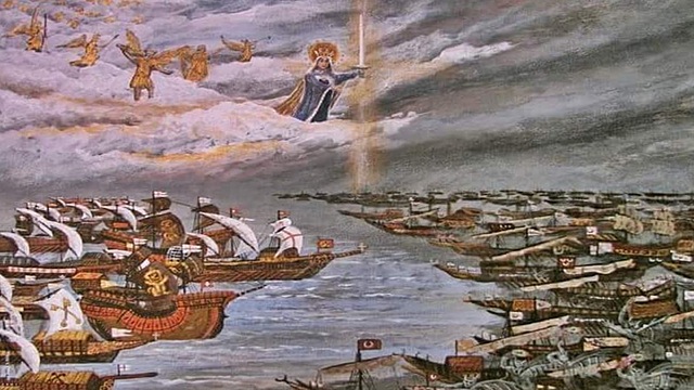 La batalla de Lepanto