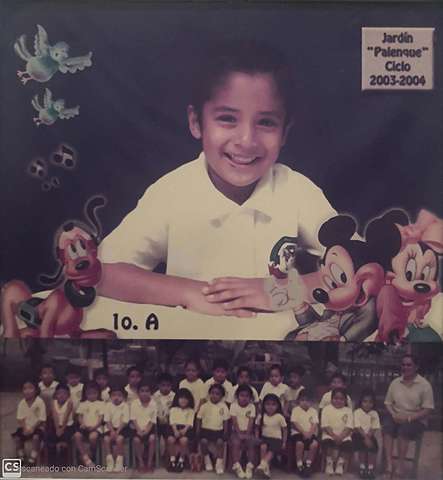 E ingreso al kinder en junio de ese año