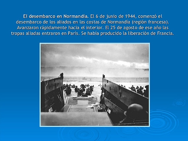 el desembarco en normanda