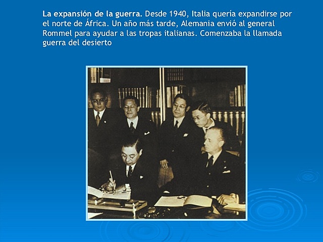 la expanción de la guerra