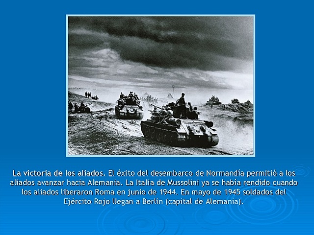 la victoria de aliados