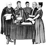 Reunión de conspiradores de Queretaro descubierta