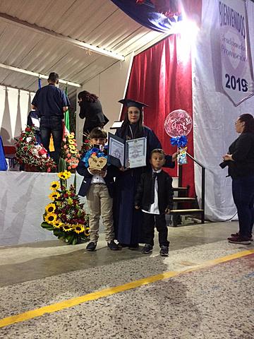 El día en que me gradué del colegio