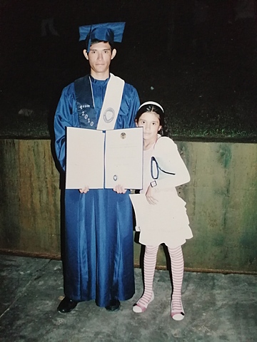 El día en que se graduó mi hermano