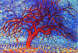 El árbol rojo: Piet Mondrian