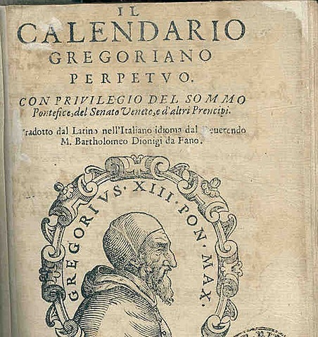 Teresa de Ávila fallece / Calendario gregoriano