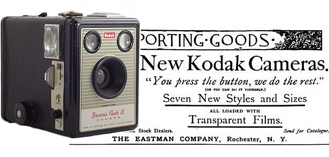 Surt al mercat la Kodak 100 de George Eastman.