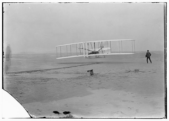 The first flight