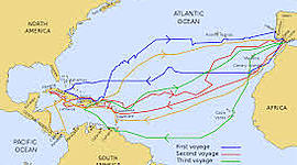 Timeline: viatges de colom