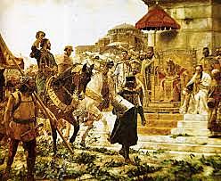 Entrada de los almogávares en Constantinopla