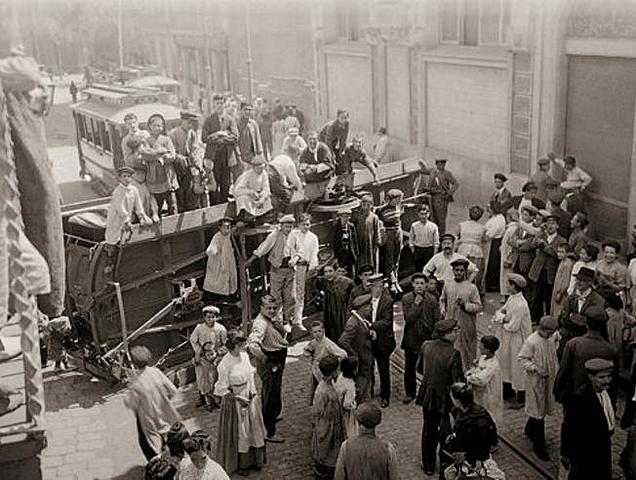 Enfrentament entre treballadors i jefes