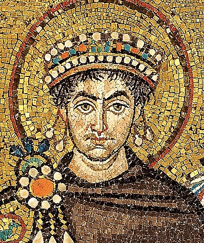 Comienzo del reinado del emperador Justiniano