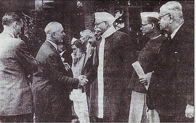 End of World War II and The Simla Conference