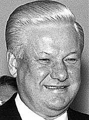 Borís Yeltsin 1r mandat 10 de juliol de 1991- 9 d'agost de 1996. 2n mandat 9 d'agost de 1996- 31 de decembre de 1999