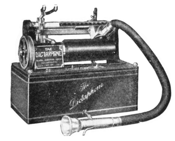 The Dictaphone was invented